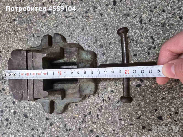 Старо шлосерско менгеме – масивно, чугунено, снимка 4 - Менгемета - 54012942