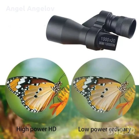 Преносим HD мини джобен монокулярен телескоп, Телескоп за риболов на открито ., снимка 3 - Такъми - 42161721