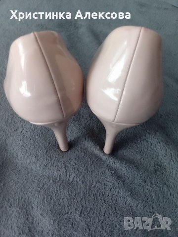 Лачени обувки, снимка 3 - Дамски обувки на ток - 37837164