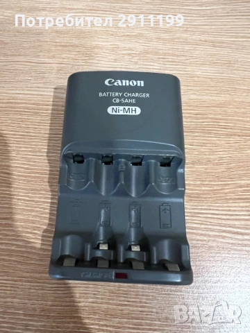 Зарядно за АА и ААА батерии Canon, снимка 2 - Друга електроника - 54255760