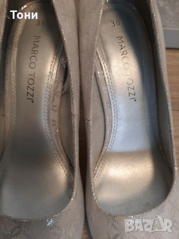 Дамски обувки Marco Tozzi, снимка 4 - Дамски обувки на ток - 31727487