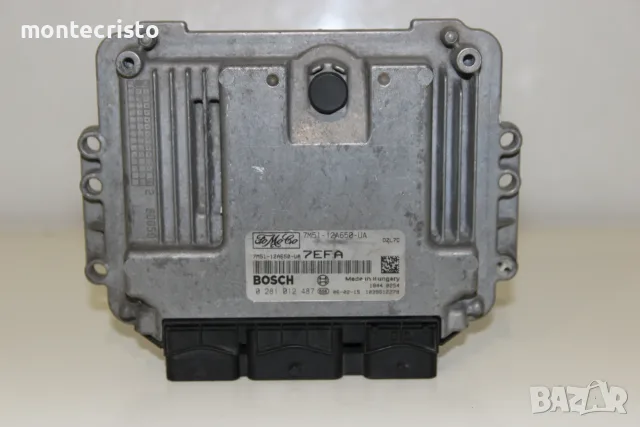 0281012487 / 7M51-12A650-UA / 0 281 012 487 / 7M5112A650UA Моторен компютър Ford Focus MK2