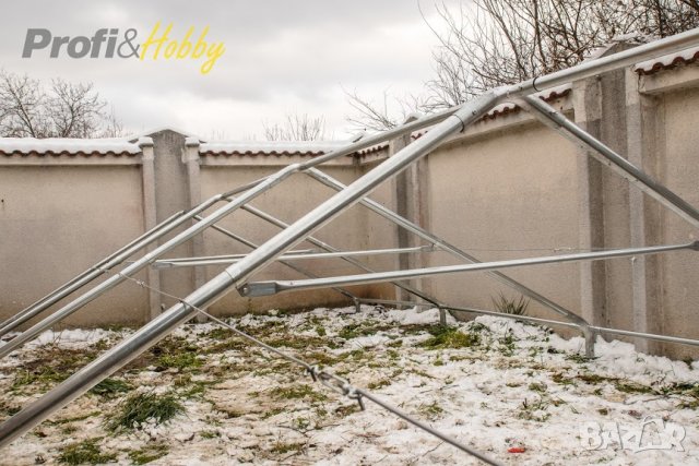 Професионални шатри 4м широки - здрави и водоустойчиви, снимка 4 - Други - 30545760