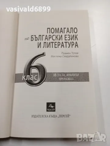 Помагало за 6 клас , снимка 4 - Учебници, учебни тетрадки - 49372731