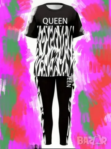 Дамски комплект Queen 👑 плюсов размер!