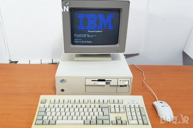 ⭐Продавам ретро компютър IBM PS/2-76i Intel SX33MHz Socket 3, 1992 година⭐