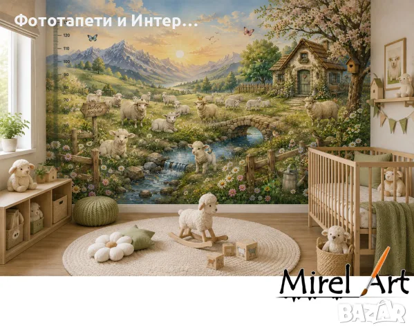 Дизайнерски фототапети за детска стая , снимка 8 - Декорация за дома - 56160434