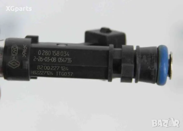 Дюза бензин за Dacia Logan I 1.4i 75 к.с. (2004-2008) 0280158034, снимка 2 - Части - 48590452