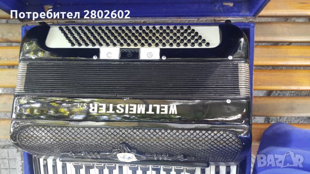 Акордеон Weltmeister S4 С4, снимка 3 - Акордеони - 30002868