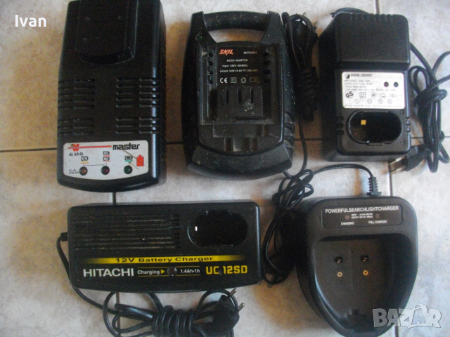 Зарядно-Wurth-Bosch-Black Decker-Skil-7,2-18 Волта-Различни-Li-ion/NiCd-NiMn