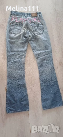 дънки Армани с бродерия накъсан ефект, снимка 2 - Дънки - 51179228