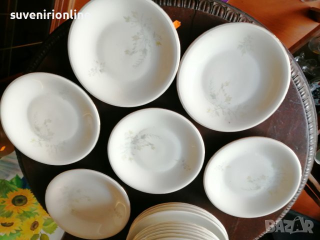 Стари чинии немски порцелан , снимка 2 - Чинии - 36961456