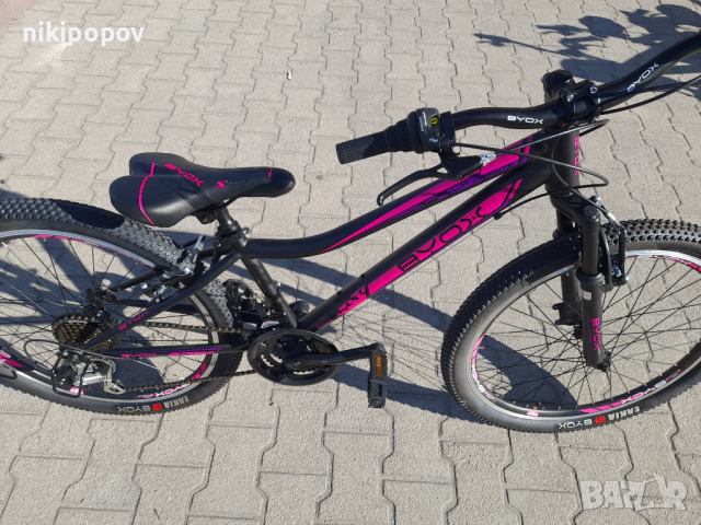 BYOX Велосипед 24" ZANTE розов, снимка 8 - Велосипеди - 44587983