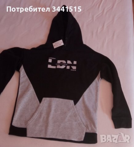 Детски суичър/суитчер с качулка 12-13 год. 158 см, снимка 2 - Детски анцузи и суичери - 38474382