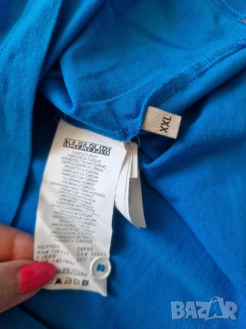 Страхотна мъжка тениска NAPAPIJRI размер  2XL , снимка 6 - Тениски - 50611943