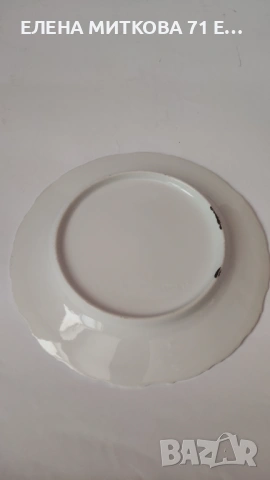 Двоен сет за чай от фин прозирен порцелан, снимка 13 - Сервизи - 53879518