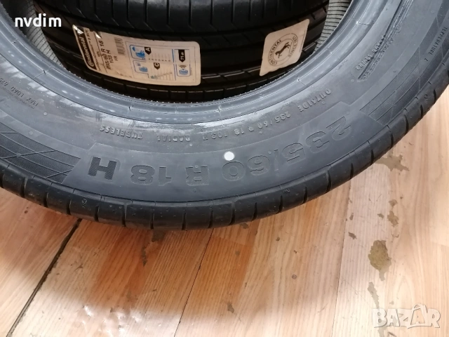 235/60/18 Continental / летни гуми джип SUV, снимка 9 - Гуми и джанти - 54046119