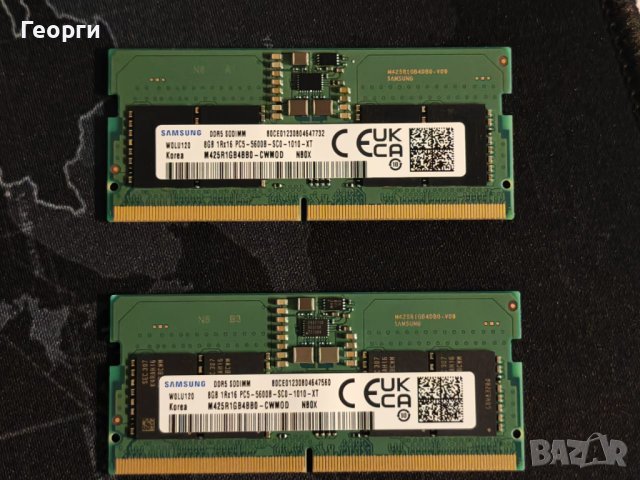 RAM 16gb DDR5, снимка 1 - RAM памет - 42770960