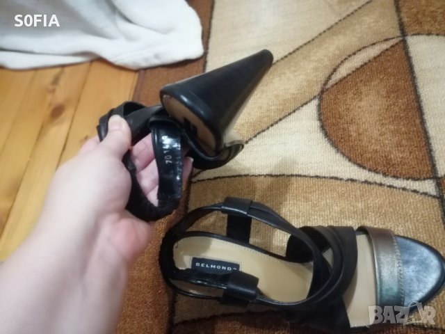 Belmondo 38 кожени сандали нови, снимка 2 - Сандали - 37792748