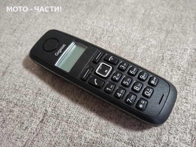 Безжичен Телефон Gigaset A120 / БЕЗ ЗАРЯДНО! , снимка 2 - Резервни части за телефони - 52179722