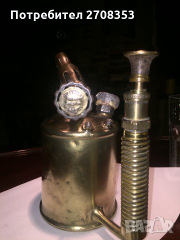 бензинова лампа, снимка 3 - Антикварни и старинни предмети - 30327413