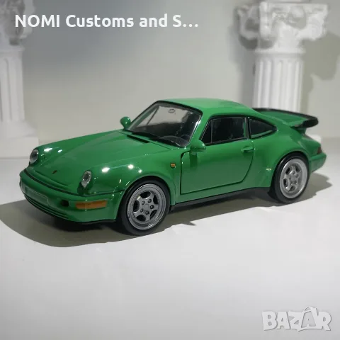 Porsche 911 Turbo умален модел , снимка 6 - Коли, камиони, мотори, писти - 52516332