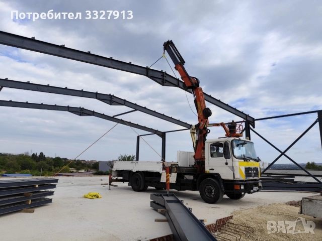 ТРАНСПОРТНИ УСЛУГИ С КРАН 25м КАМИОН С КРАН , снимка 14 - Транспортни услуги - 52673895