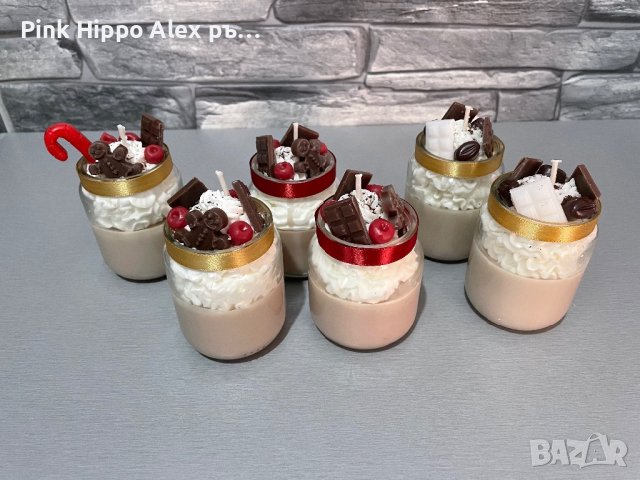 Ароматна свещ шоколад, снимка 2 - Декорация за дома - 42758547