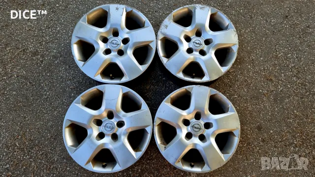 Опел 16 5х110 железни джанти с тасове Opel Astra Vectra Zafira. 5x110, снимка 2 - Гуми и джанти - 50109310