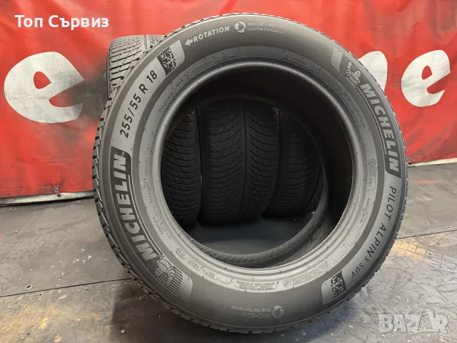 255 55 18, Зимни гуми, Michelin PilotAlpin5SUV, 4 броя, снимка 5 - Гуми и джанти - 55962974