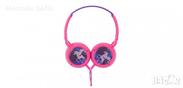 Детски стерео слушалки Розов еднорог, снимка 2 - Слушалки, hands-free - 34128548