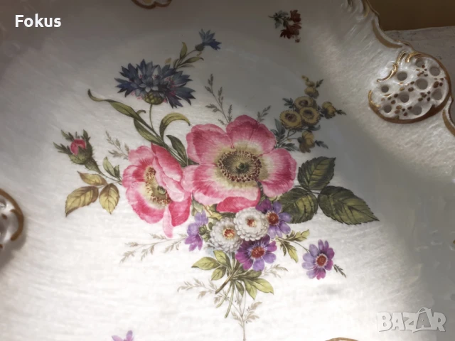 Стар порцелан колекционерска чиния плато поднос ROSENTHAL, снимка 3 - Антикварни и старинни предмети - 51169761