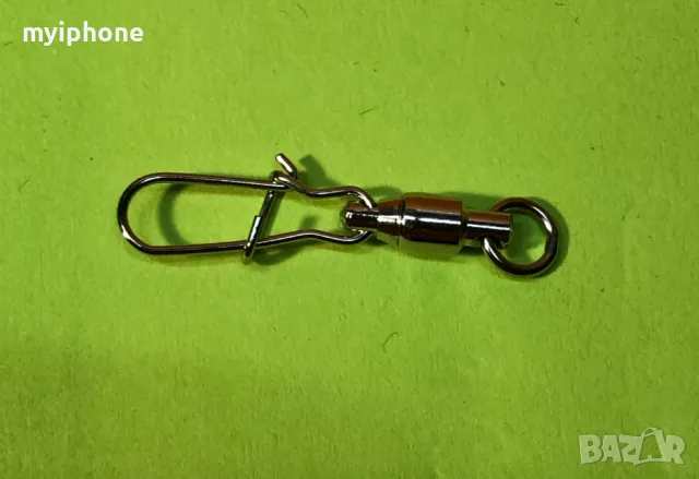 20 броя вирбел с карабина на лагерче, снимка 3 - Такъми - 49264063