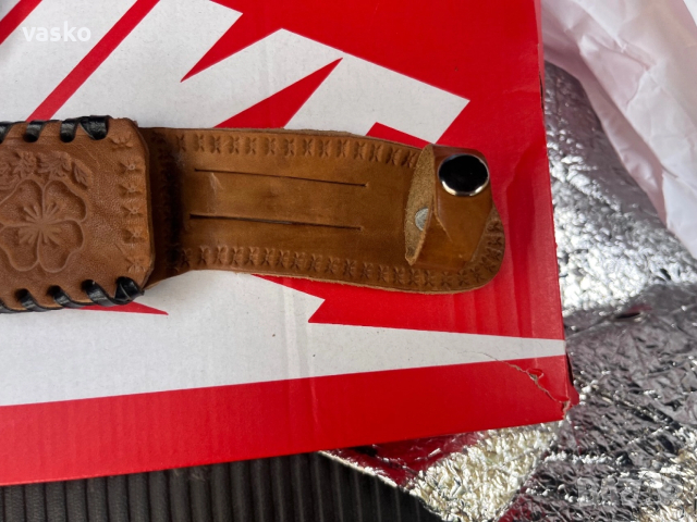 Стар Български,рог,30см,3мм, снимка 12 - Ножове - 52891026