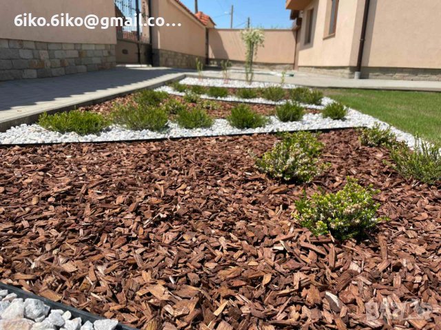 Дървесен мулч , снимка 6 - Градински цветя и растения - 44477691