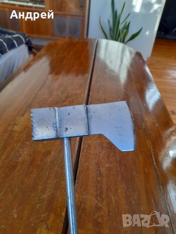 Старо чукче за месо,чук,сатър #16, снимка 4 - Антикварни и старинни предмети - 35571222