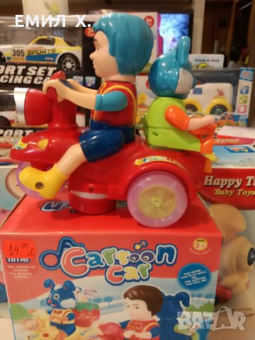 Бебешка музикална играчка мотор, снимка 5 - Коли, камиони, мотори, писти - 31091480