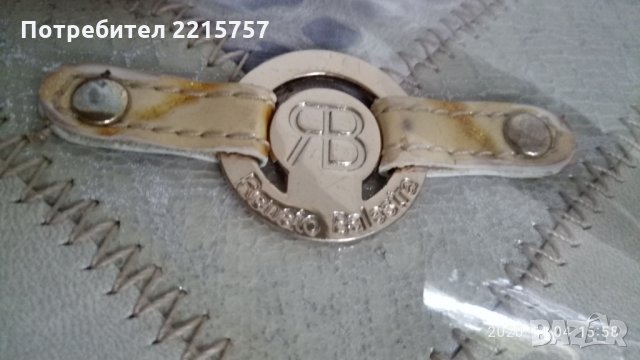  Портмоне от естествен лак и колани., снимка 2 - Портфейли, портмонета - 24569445