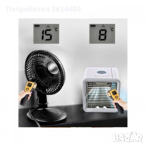Преносим персонален климатик, Арктик Кулър 3в1, снимка 7 - Други стоки за дома - 39954701