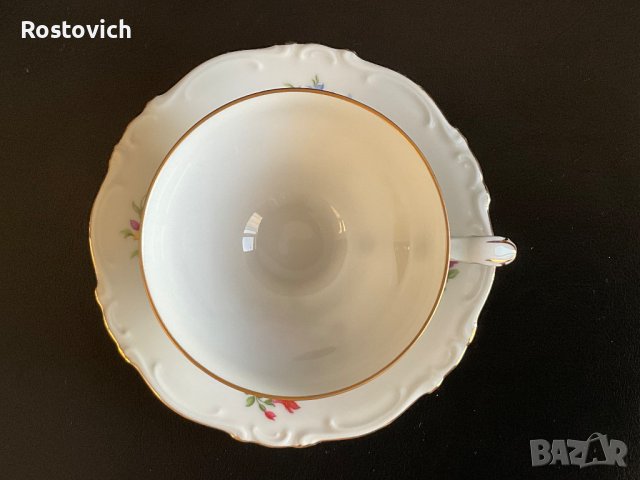 Чаена чаша с чиния “Heinrich” 1939 г. Германия., снимка 4 - Сервизи - 44507148