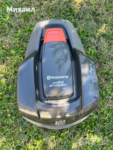 Косачка робот Husqvarna Automower 105, снимка 3 - Градинска техника - 56310193