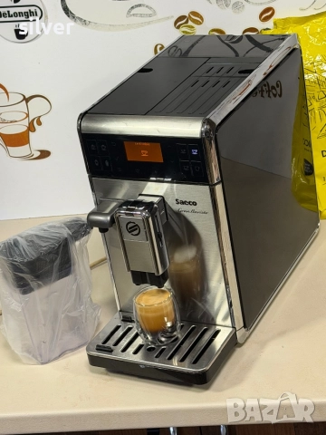 Кафемашина кафе автомат Saeco GranBarista с гаранция, снимка 2 - Кафемашини - 52487640