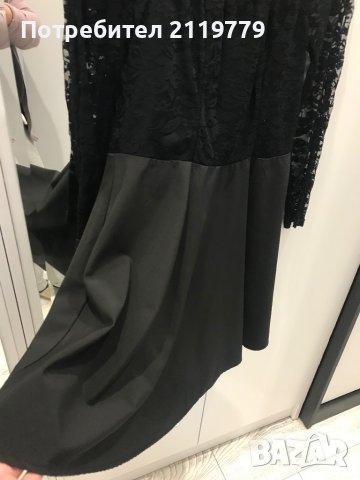 Дамска рокля с дантела, снимка 3 - Рокли - 40597714