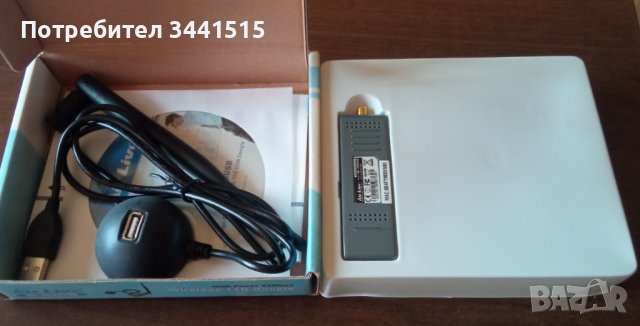 Air Live WL-1600USB Wifi 802.11b/g 54Mbps dongle адаптер , снимка 2 - Мрежови адаптери - 38897337