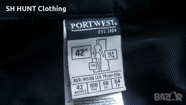 PORTWEST DX440 DX4 Holster Pocket Stretch Trouser размер 58 / 3XL еластичен работен панталон W4-464, снимка 16 - Панталони - 52025474