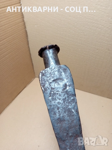 Стара Ръчно Кована Наковалня 2.300кг., снимка 8 - Антикварни и старинни предмети - 51726254