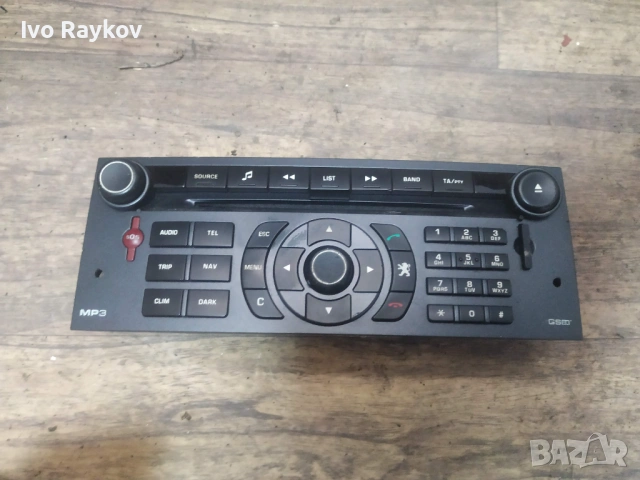 Радио CD 96601833XA за PEUGEOT 407 купе (6C_) 2.7 HDi , снимка 2 - Части - 53290652