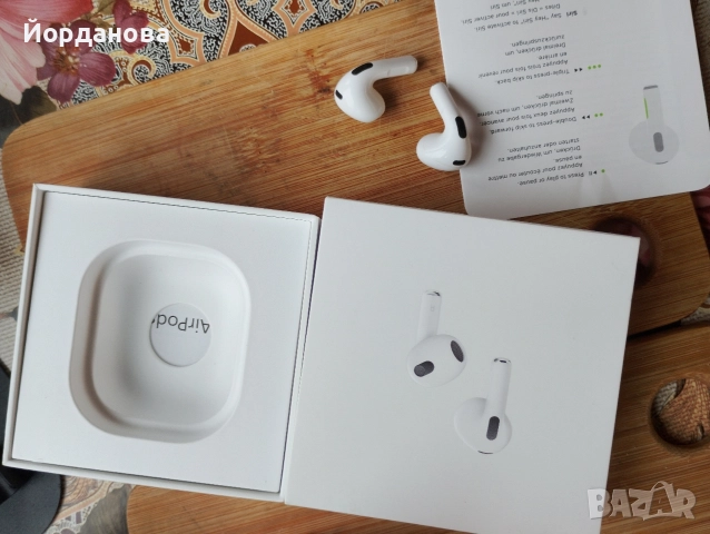 Безжични слушалки от марката Apple, модел Airpods., снимка 5 - Bluetooth слушалки - 52915082