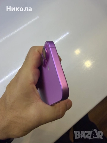 iPhone 16 розов 128GB с 2 год ГАРАНЦИЯ, снимка 2 - Apple iPhone - 52462929