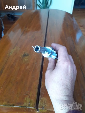 Стар детски метален пистолет #15, снимка 4 - Други ценни предмети - 31541363